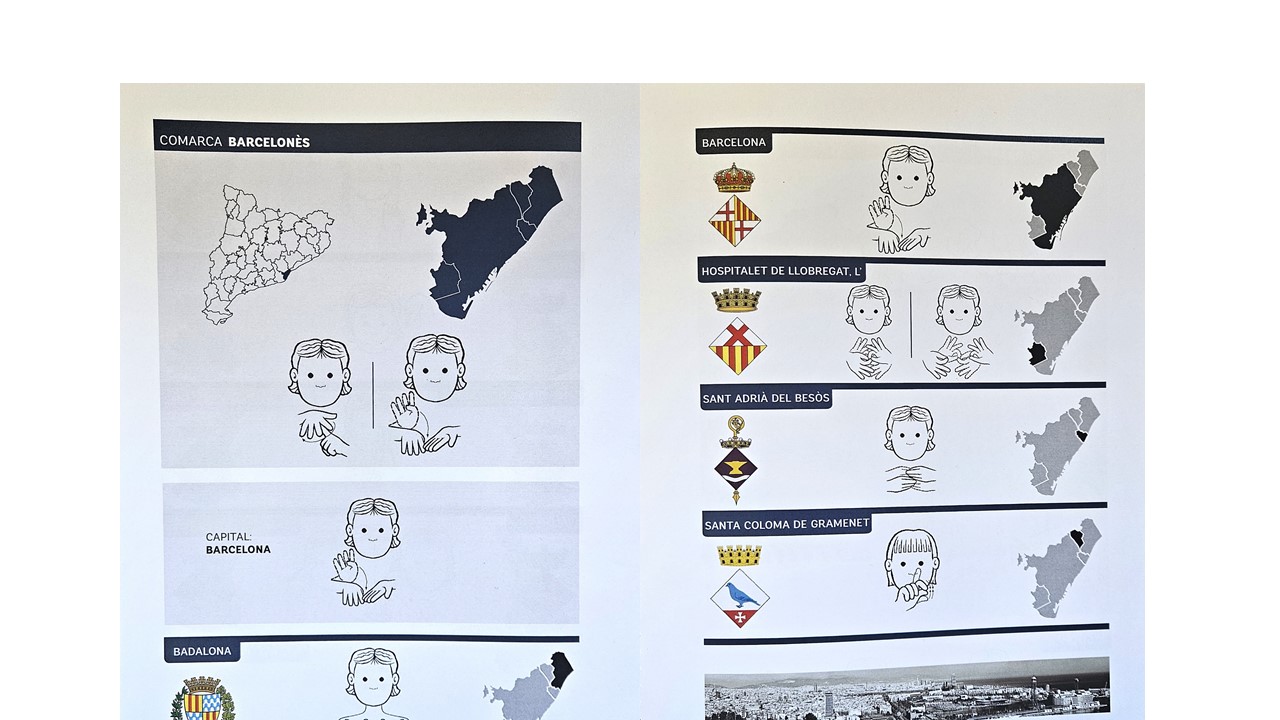 Exemple de la comarca del Barcelonès Exemple de la comarca del Barcelonès